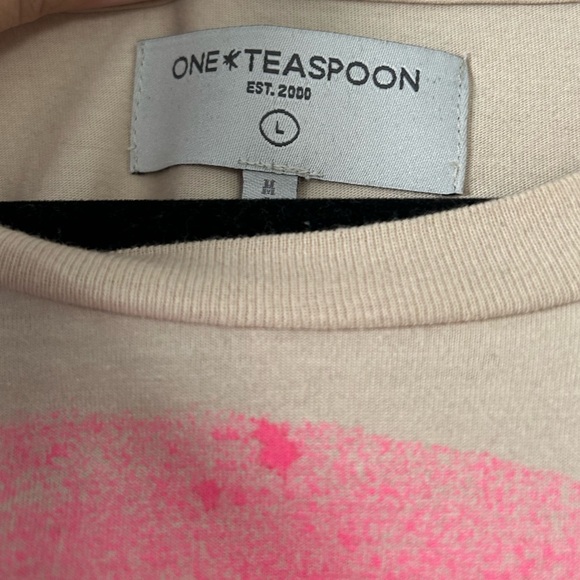 Free people graphic tee; size L; $60 - Picture 3 of 6